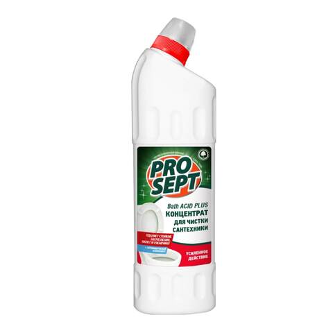 Средство усиленное для удаления ржавчины и минеральных отложений Prosept Bath Acid + / Просепт