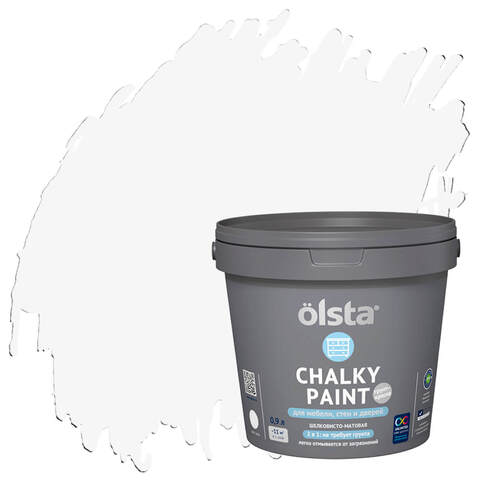 Краска для мебели, стен и дверей Olsta Chalky Paint / Ольста