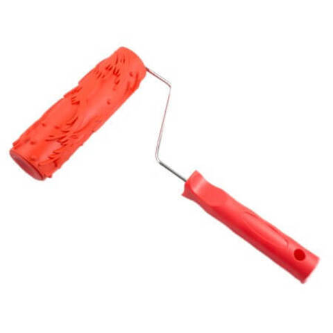 Валик декоративный резиновый жесткий 18 см STMDecor EG T / СТМДекор