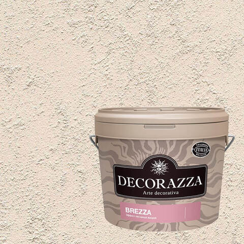 Декоративная штукатурка с эффектом песчаных вихрей Decorazza Brezza / Декорацца Брицца