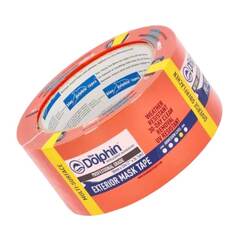 Лента малярная на основе ПВХ для наружных работ Blue Dolphin / Блю Долфин