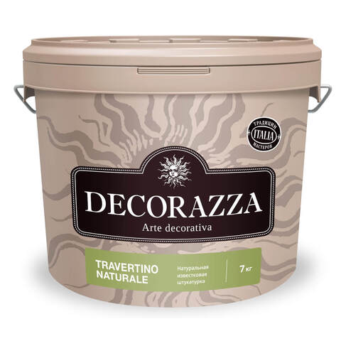 Декоративная известковая штукатурка Decorazza Travertino Naturale / Декорацца Травертино Натурале