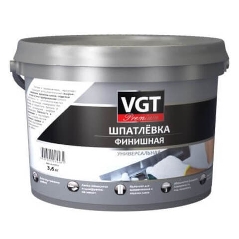Шпатлевка финишная универсальная VGT Premium / ВГТ Премиум