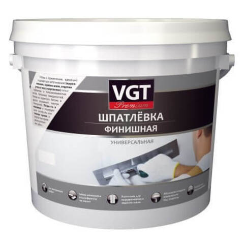 Шпатлевка финишная универсальная VGT Premium / ВГТ Премиум