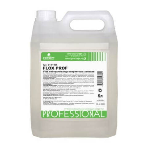 Нейтрализатор неприятных запахов Prosept Flox Prof / Просепт Флокс Проф
