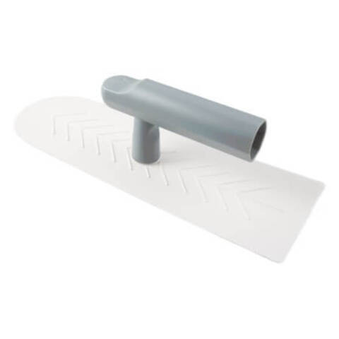 Кельма венецианская пластиковая овальная белая STMDecor D1155 / СТМДекор