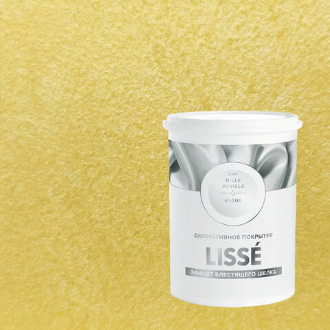 Декоративная штукатурка с эффектом блестящего шелка Vincent Decor Lisse / Винсент Декор Лиссе