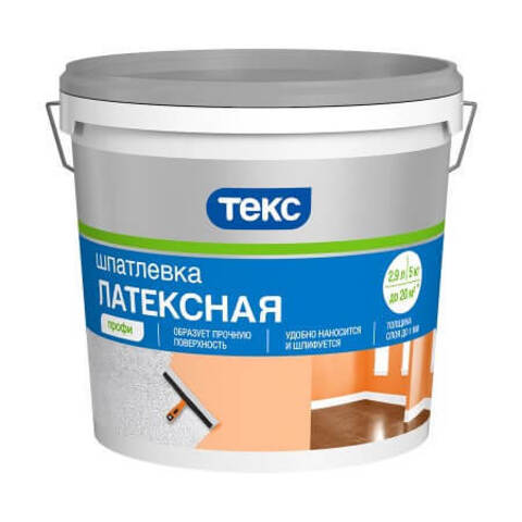 Шпатлевка латексная Текс Профи