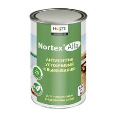 Антисептик невымываемый зимний для древесины Nortex Alfa / Нортекс Альфа