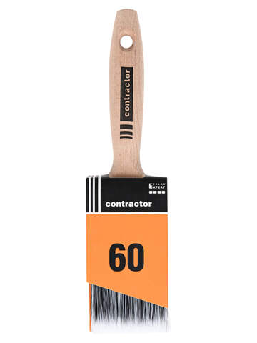 Кисть плоская Contractor 8108 синтетическая щетина / Контрактор