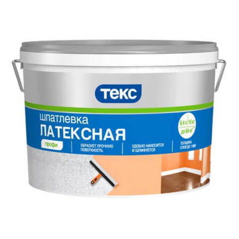 Шпатлевка латексная Текс Профи