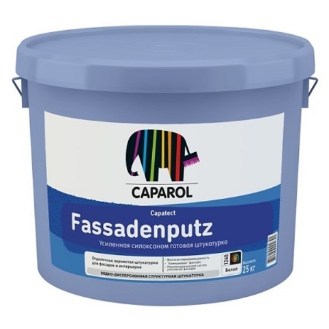 Штукатурка структурная Caparol Fassadenputz K / Капарол Фасаденпутц К