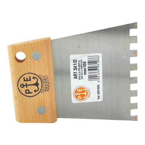 Шпатель трапецевидный крупнозубчатый Pavan 541/D | Паван