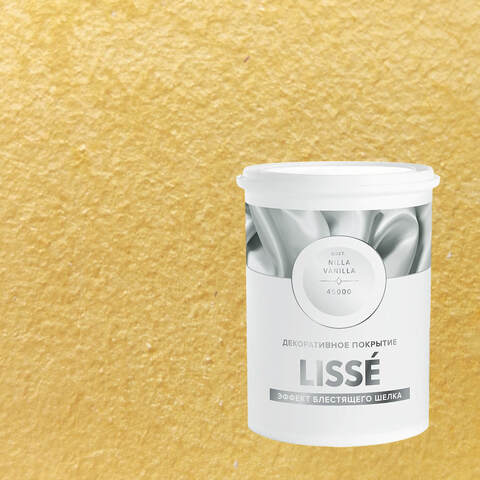 Декоративная штукатурка с эффектом блестящего шелка Vincent Decor Lisse / Винсент Декор Лиссе