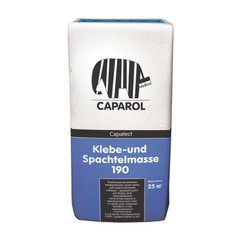 Смесь штукатурно клеевая для теплоизоляции Caparol Capatect Klebe und Spachtelmasse 190 / Капарол