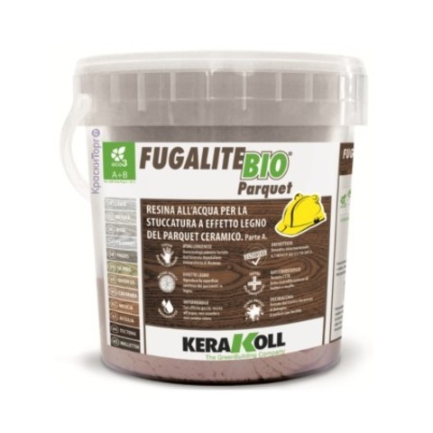 Затирка для плитки на эпоксидной основе Kerakoll Fugalite Bio Parquet / Кераколл Фугалайт Био Паркет