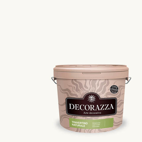 Декоративная известковая штукатурка Decorazza Travertino Naturale / Декорацца Травертино Натурале