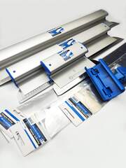 Набор серебристых шпателей Storch Flexogrip Alustar 326100 / Шторх