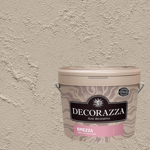 Декоративная штукатурка с эффектом песчаных вихрей Decorazza Brezza / Декорацца Брицца