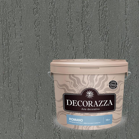 Декоративная штукатурка с эффектом камня травертина Decorazza Romano / Декорацца Романо