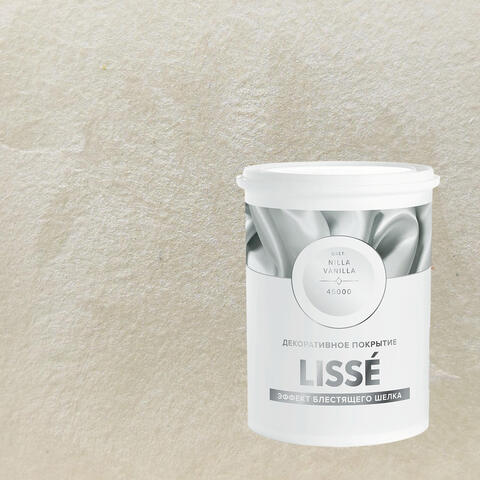 Декоративная штукатурка с эффектом блестящего шелка Vincent Decor Lisse / Винсент Декор Лиссе