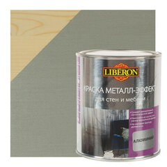 Краска для деревянных стен и мебели Liberon Металл-Эффект / Либерон