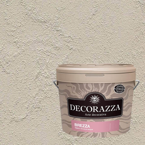 Декоративная штукатурка с эффектом песчаных вихрей Decorazza Brezza / Декорацца Брицца