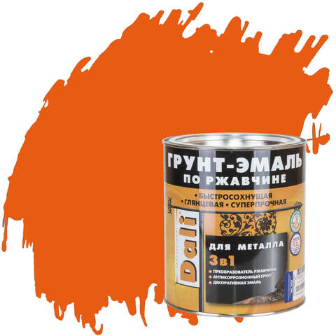 Грунт-эмаль по ржавчине 3 в 1 Dali / Дали