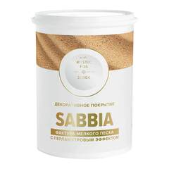 Декоративная штукатурка с эффектом перламутрового песка Vincent Decor Sabbia / Винсент Декор Саббия