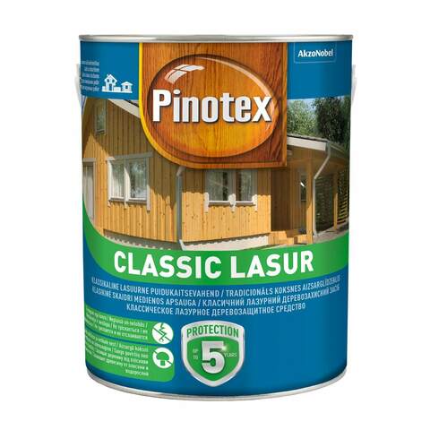 Пропитка деревозащитная Pinotex Classic Lasur / Пинотекс Классик Лазурь