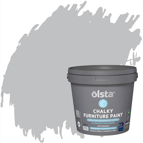Краска для деревянной мебели кухонь и ванных Olsta Chalky Furniture Paint / Ольста