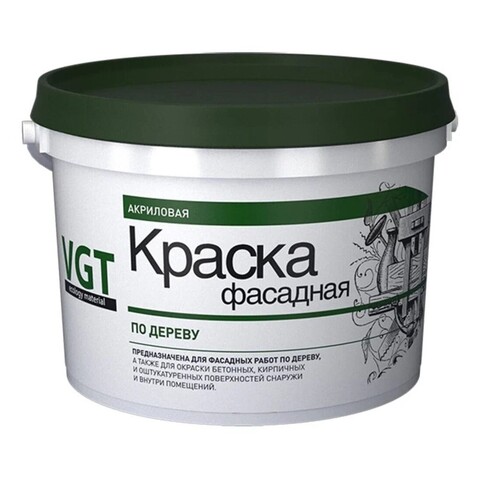 Краска фасадная по дереву и OSB ВД-АК-1180 VGT / ВГТ