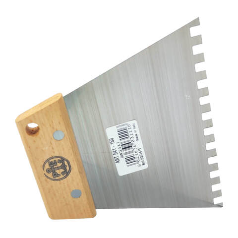 Шпатель трапецевидный крупнозубчатый Pavan 541/D | Паван