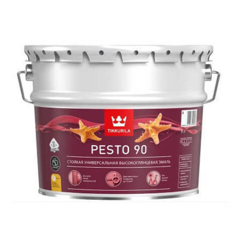 Эмаль интерьерная Tikkurila Pesto 90 / Тиккурила Песто 90 глянцевая