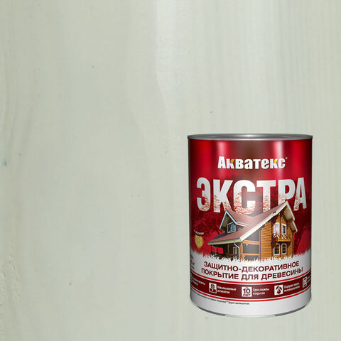 Защитно-декоративное покрытие для древесины Акватекс Экстра