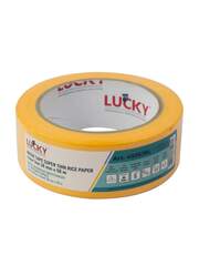 Лента малярная золотистая UV 60 дней Lucky Washi / Лаки