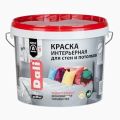 Краска интерьерная для стен и потолков Dali / Дали