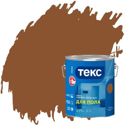 Эмаль алкидно-уретановая для пола Текс Профи