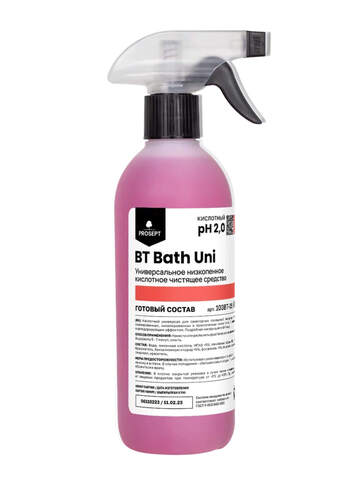 Средство чистящее для санузлов Prosept Prof BT Bath Uni / Просепт Проф
