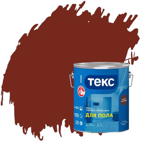 Эмаль алкидно-уретановая для пола Текс Профи