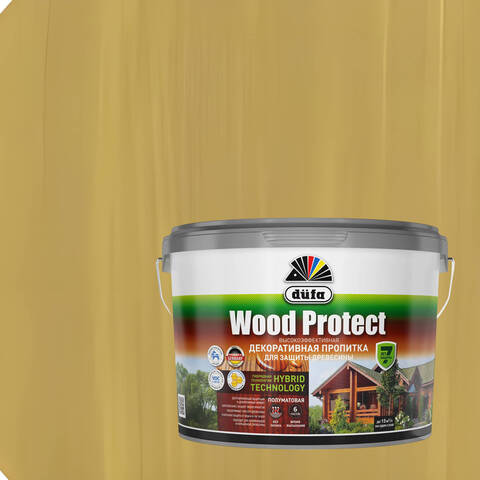 Декоративная пропитка для древесины Dufa Wood Protect / Дюфа Вуд Протект