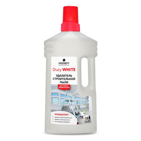 Удалитель строительной гипсовой и известковой пыли Prosept Duty White / Просепт Дёти Уайт