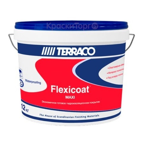 Покрытие гидроизоляционное Terraco Flexicoat Maxi/ Террако Флексикоат Макси