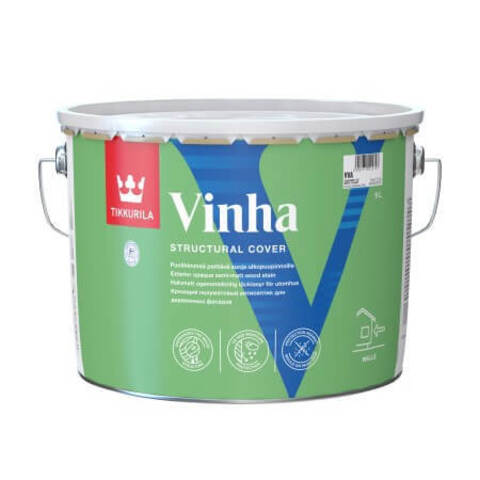 Кроющий антисептик для деревянных фасадов Tikkurila Vinha / Тиккурила Винха