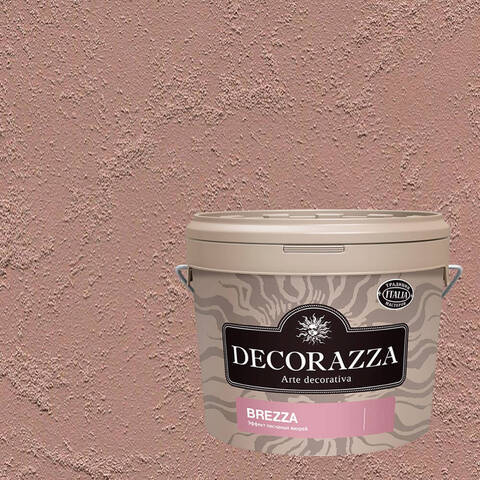 Декоративная штукатурка с эффектом песчаных вихрей Decorazza Brezza / Декорацца Брицца