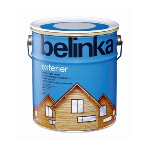 Декоративное лазурное покрытие для древесины Belinka Exterier / Белинка Экстерьер