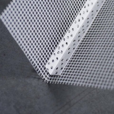 Профиль угловой ПВХ 10*15 с армирующей сеткой Isomax / Изомакс