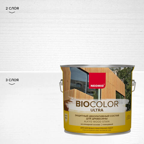 Состав защитный для древесины Neomid Bio Color Ultra / Неомид Био Колор Ультра