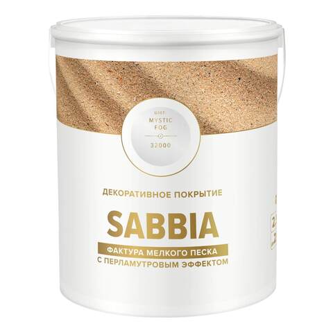 Декоративная штукатурка с эффектом перламутрового песка Vincent Decor Sabbia / Винсент Декор Саббия