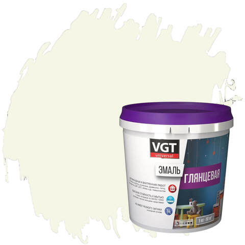 Эмаль универсальная цветная глянцевая ВД-АК-1179 VGT / ВГТ